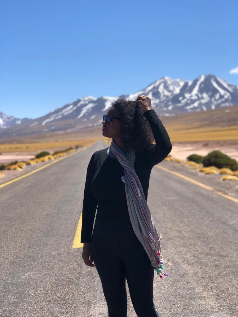 Camila França - mulheres negras viajantes que inspiram no Chile- foto do arquivo pessoal 