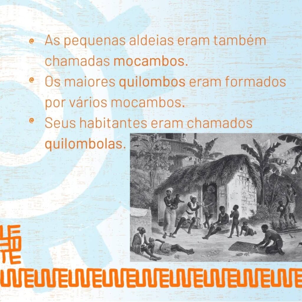 O que é um Mocambo, quilombo? Arte de Layanara