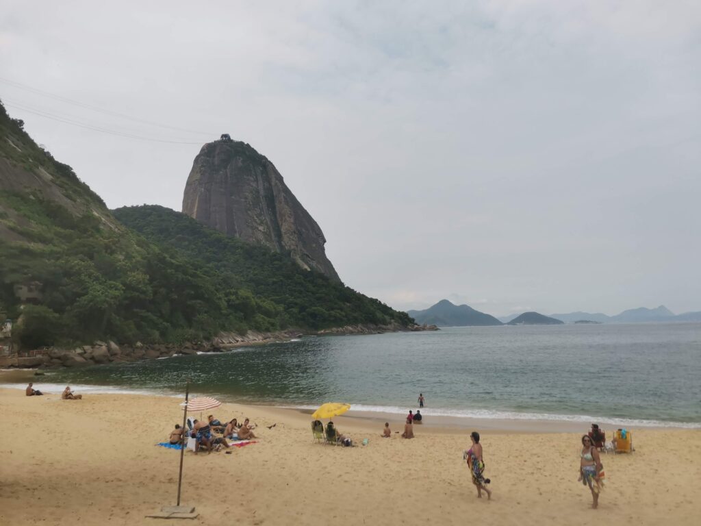 Praia Vermelha - Rio de Janeiro - Foto arquivo pessoal Rebecca ALetheia