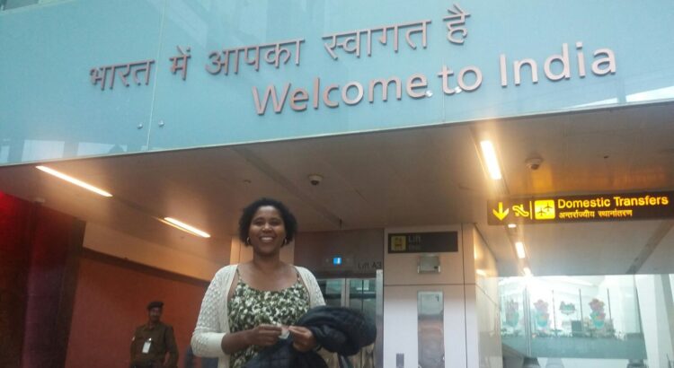 Helen Rose viagem para a India - mulher negra viajante e pesquisadora