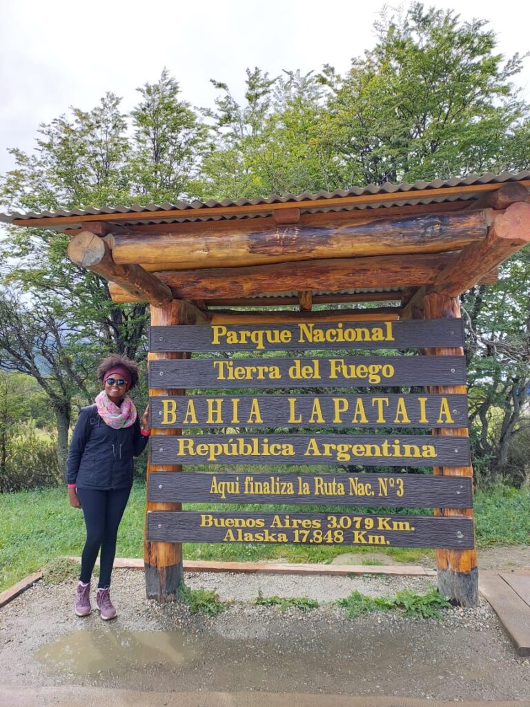 Alessandra Ribeiro em Ushuaia Tierra del Fuego 